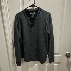 Medium american eagle long sleeve shirt henley